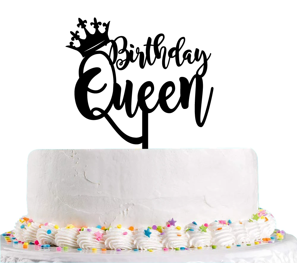 Personalized Birthday Cake Topper Custom Name Age Dancing Girl Acrylic Cake Topper For Girl's Birthday Cake Decoration (4)