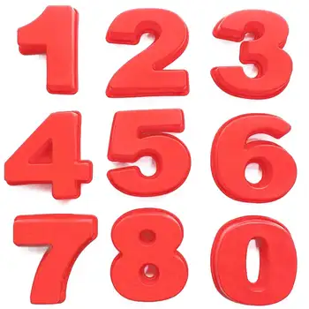 

DIY Handmade Baking Tools 0-8 Arabic Number Dessert Silicone Mold Cake Mold Creative Mold for Wedding Birthday Anniversary