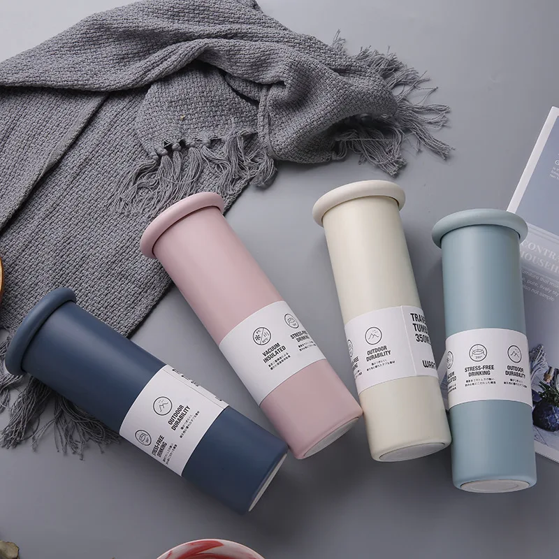 

350ml Thermos Double Wall Stainless Steel Vacuum Flasks Thermos Cup Coffee Tea Milk Travel Mug Thermo Bottle Insulated Thermocup