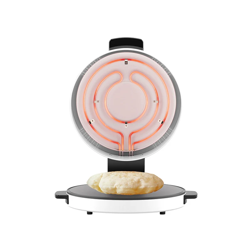 1800W Electric Arabic Bread Maker Household Steak Pan Machine Countertop Pizza Oven With Non-stick Bakeware 4