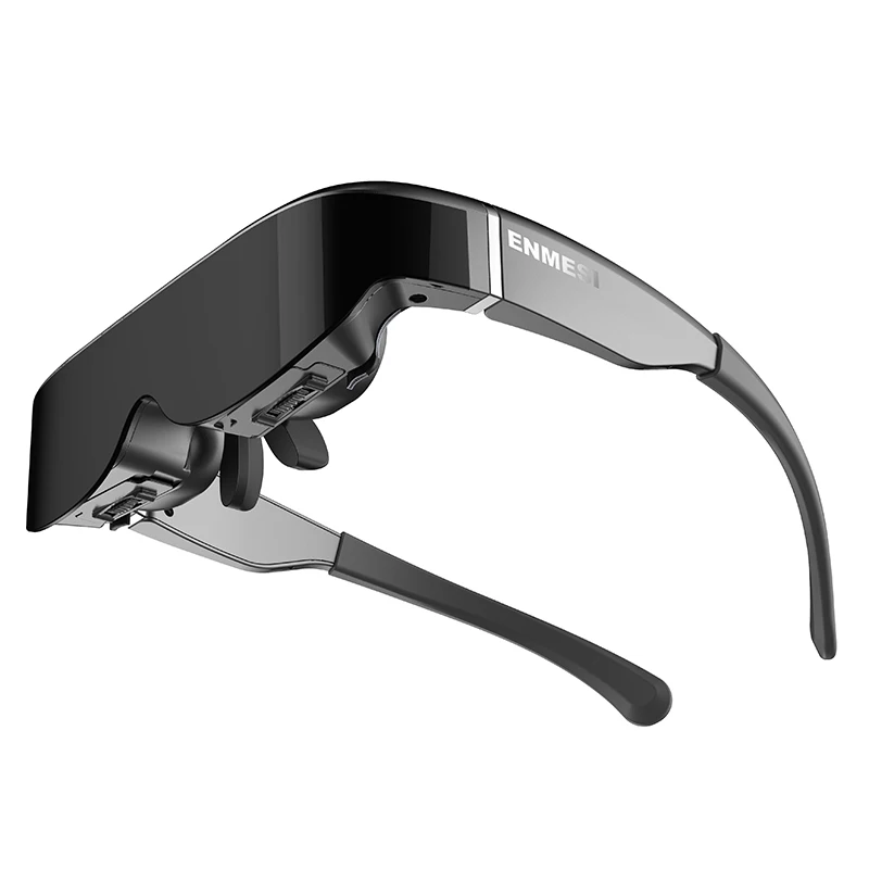 Luxury VR Virtual Reality 3D HD Len Glasses USB-Cisdirectly Connected Home Watching 3D Movies Game 3 Sound Channel Smart Glasses