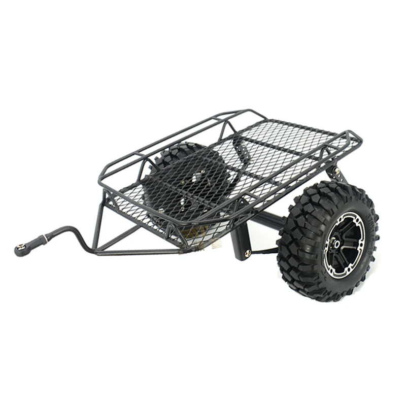 1 комплект осевой SCX10 1/10 металлический Сцепной прицеп 220*205 мм для RC Гусеничный обновленная Часть Аксессуары 90046 TRX4 D90 CC01 S223