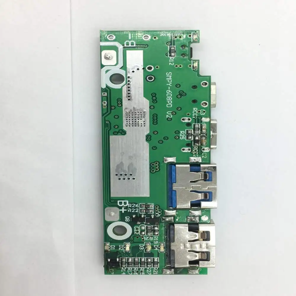 LEORY DIY power Bank чехол 20000mA 18 Вт QC3.0 PD type C USB 18650*8 батарейный блок Быстрая зарядка для iPhone-11 huawei(без аккумулятора