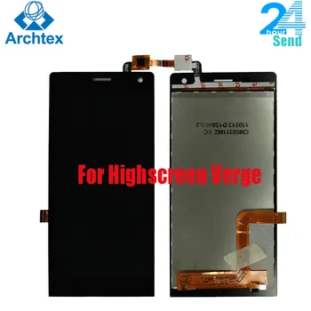 

5.0 inch For Highscreen Verge LCD Display+Touch Screen LCD Digitizer Glass Panel LCD Panel in stock