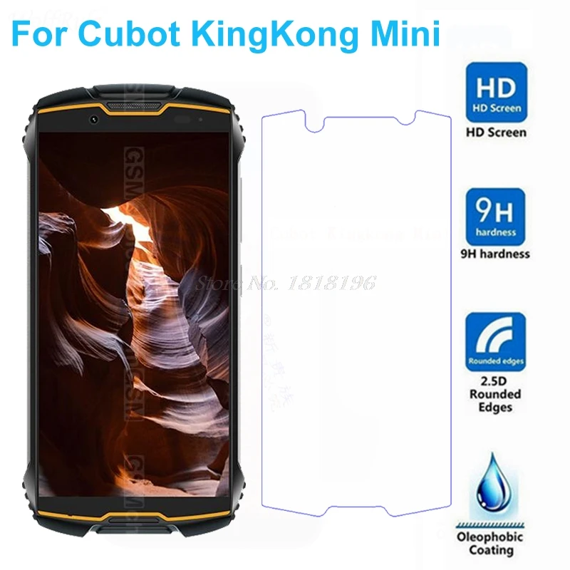 0 3 мм 9H закаленное стекло для Cubot Kingkong Mini Защитное экрана King Kong защитная пленка на