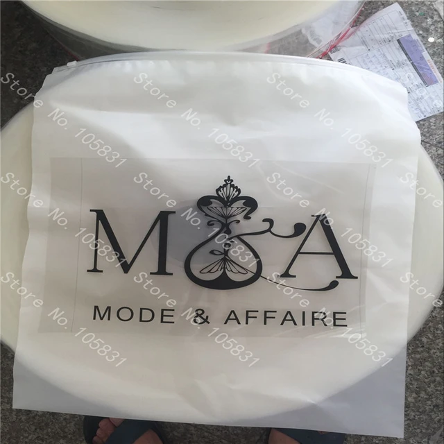 50PCS custom frosted zipper bags,high quality clothes plastic bag, Clothing  Packaging Bags with logo printed, Ziplock Bags - AliExpress