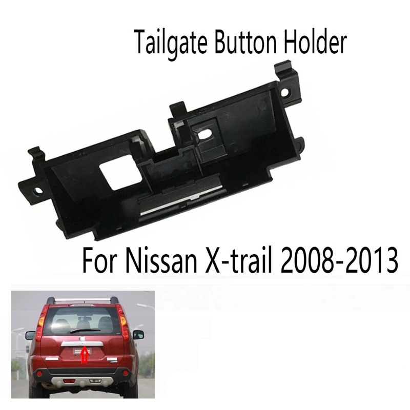 Car Trunk Switch Tailgate Button Holder Case Base Bracket Key Plate