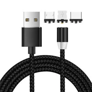 Магнитный USB-кабель шнур для быстрой зарядки и передачи данных зарядное
