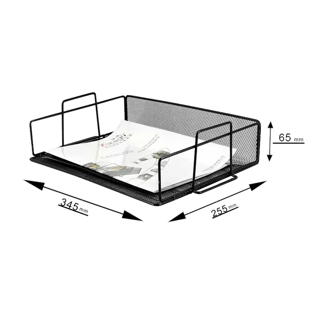 Штабелируемый стол файл документ письмо лоток Органайзер сетка Коллекция хранения для домашнего офиса классной комнаты