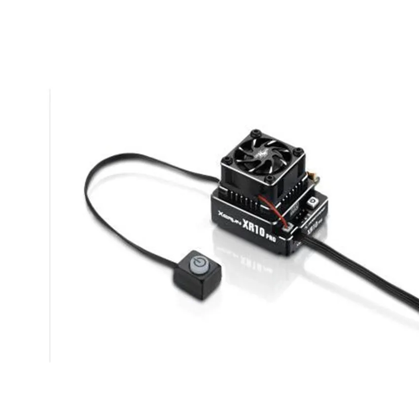 Hobbywing-XeRun XR10 Pro G2 бесщеточный 160A ESC для 1/10 1/12 на дороге гоночный автомобиль RC автомобиль аксессуары - Цвет: XR10 Pro G2 black