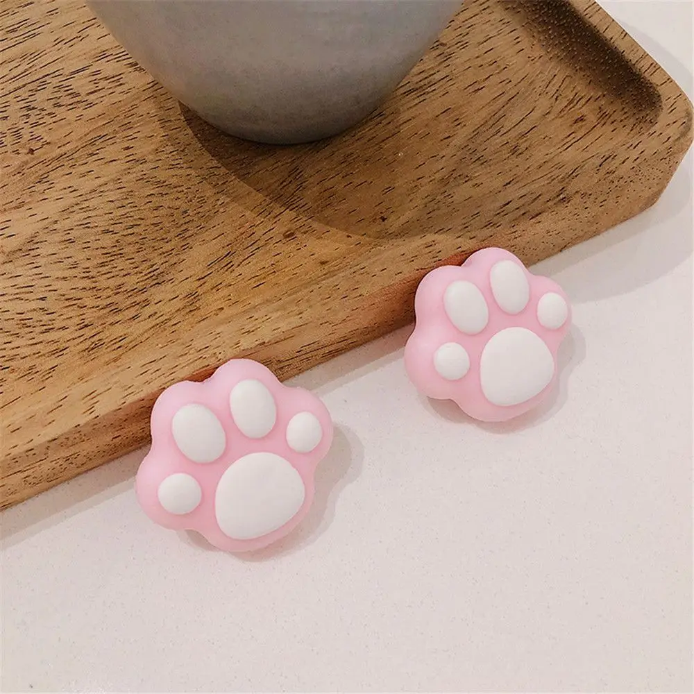 Kawaii розовый мультфильм кот лапы кабель Winder протектор для iPhone кабель милый Настольный провод, usb-кабель зарядное устройство наушники протектор