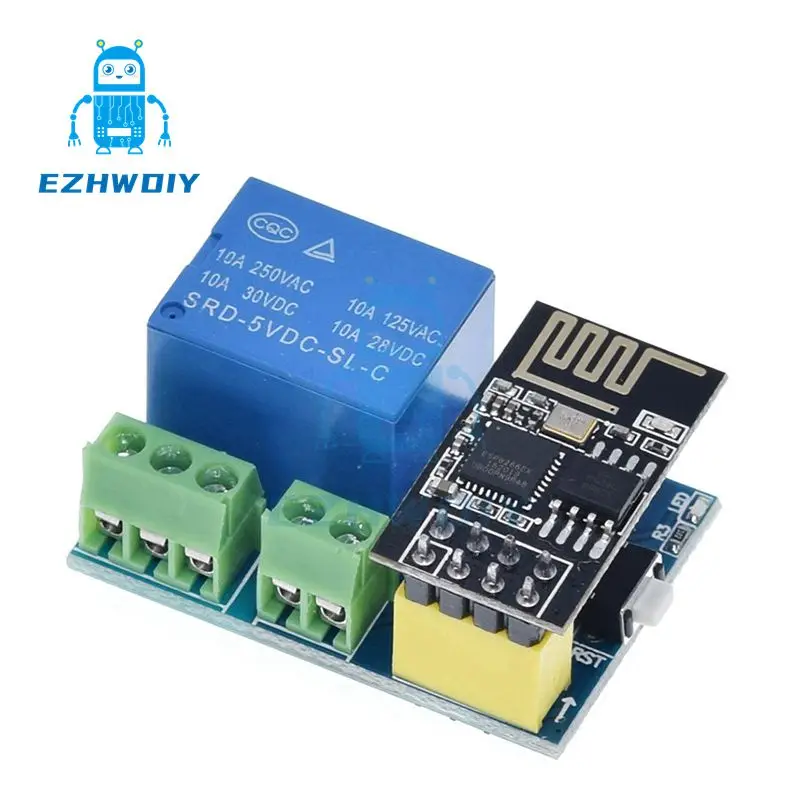 ESP8266 ESP-01S релейный модуль WIFI реле умная розетка устройства для взлома жизни iot