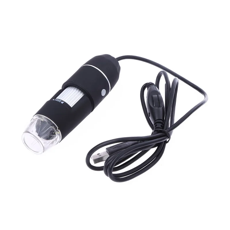 Профессиональный USB цифровой микроскоп 1000X800X8 светодиодный 2MP электронный микроскоп Эндоскоп увеличительная камера лупа+ подъемная стойка