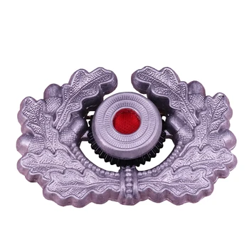 

Luftwaffe General visor cap badge wreath and cockade brooch German pilot enamel pin WW2 replica