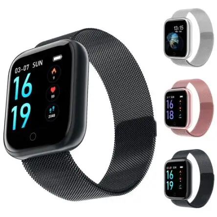Для женщин IP68 Водонепроницаемые Смарт-часы P70 Bluetooth Smartwatch для Apple IPhone Xiaomi LG телефон монитор сердечного ритма фитнес-трекер