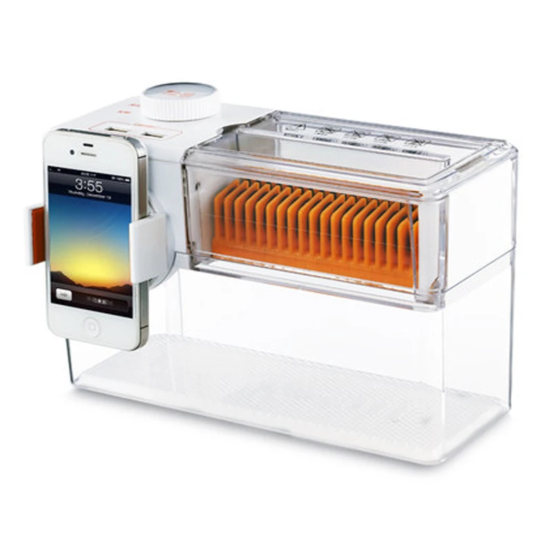 T100 usb shredder office portable electric small shredder mini home desktop office 3 level secret With phone holder