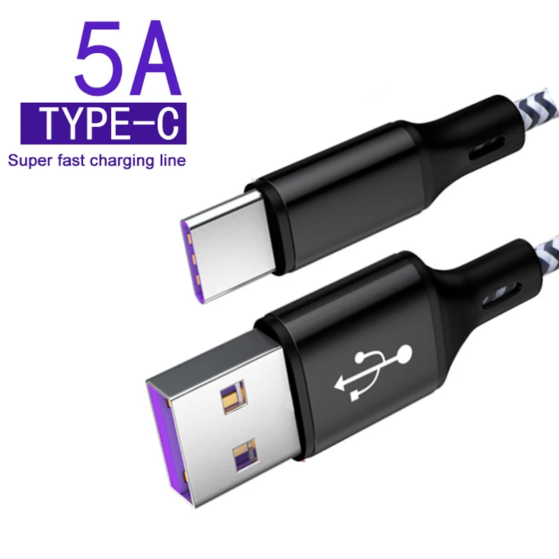 Olhveitra 5A Supercharge Тип usb C кабель для samsung S9 Quick Charge 4,0 3,0 быстрой зарядки Тип C кабель USB type C для huawei Xiaomi