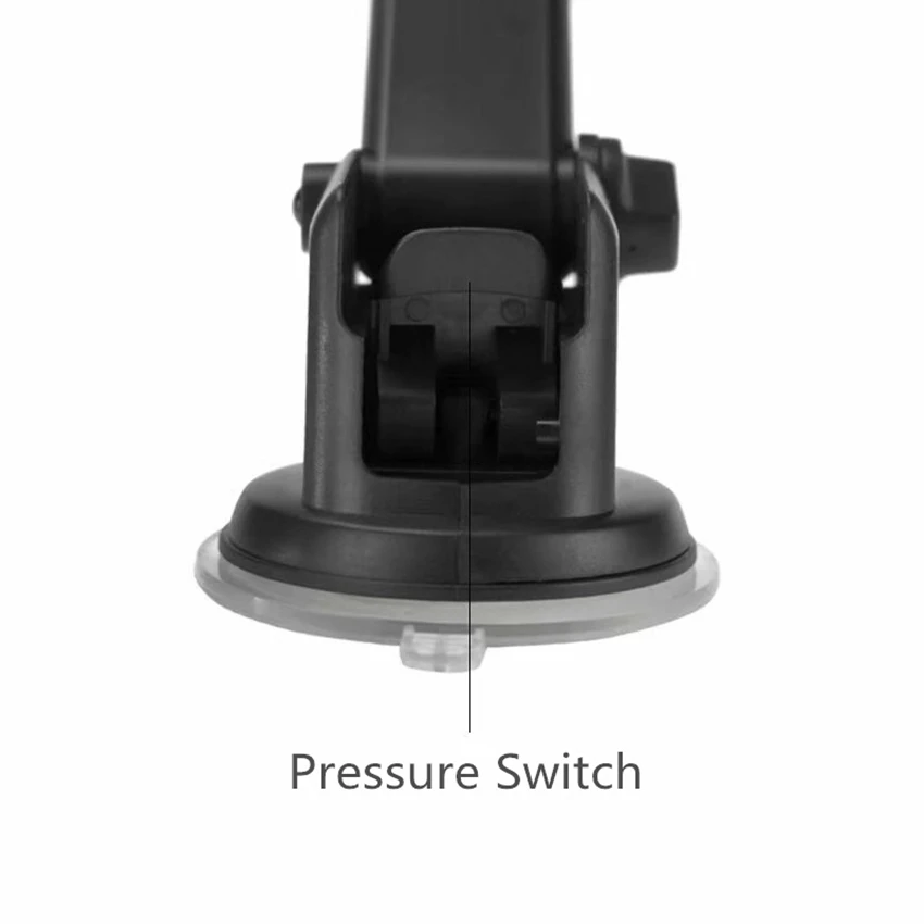360° Universal Car Suction Phone Holder Mount ABS Stand Telescopic Folding Windshield Dashboard Bracket For Mobile Cell Phone