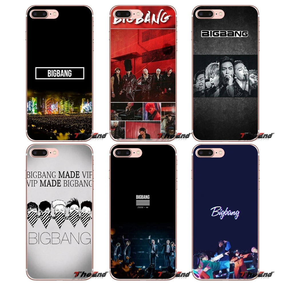 Для Samsung Galaxy J1 J2 J3 J5 J7 A3 A5 A7 2015 2016 2017 J330 J530 J730 KPOP BIGBANG прозрачные мягкие чехлы |