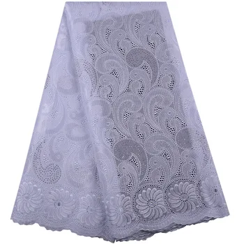 HaoLin High Quality Cotton African Dry Lace Fabric Nigerian Lace Fabric Hot Sale Swiss Voile In Switzerland Men Women Sew Dress 3