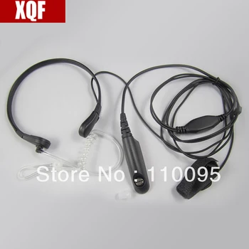 

XQF 10PCS Throat Mic Earpiece/Headset for Motorola GP328/340/GP 338/PTX760 Walkie talkie