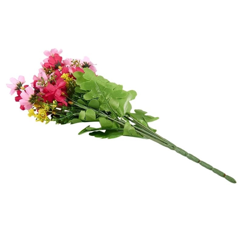 1 букет искусственных цветов Cineraria для украшения дома и офиса
