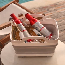 Квадратные раковины для фруктов и овощей, кухонные товары, складные раковины для путешествий, переносные раковины, Прямая поставка