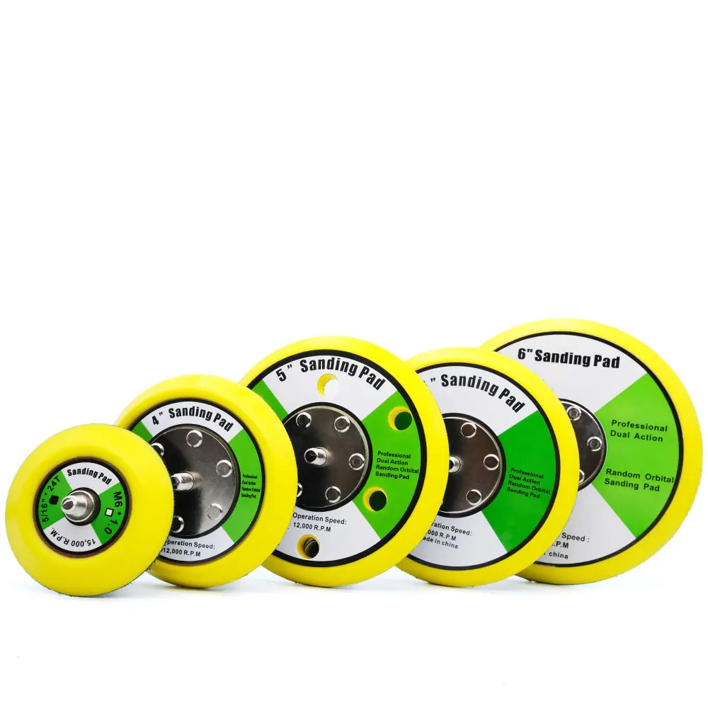 Накладка на липучке для полировки автомобиля, 3/4/5/6 дюймов, 5/16/24 т