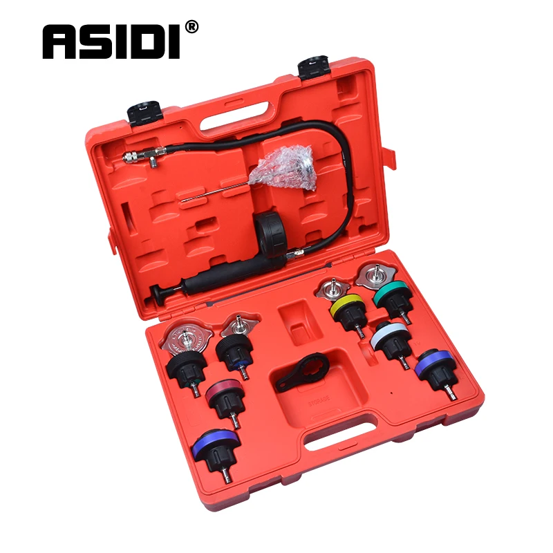 15PCS Universal Radiator Pressure Tester Vacuum Cooling System Tank Refill test  PT1630