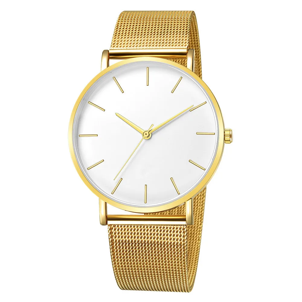 Luxus Frauen Uhr Mesh Edelstahl Armband Casual Quarz Armbanduhr Frauen Uhren Uhr reloj mujer relogio feminino