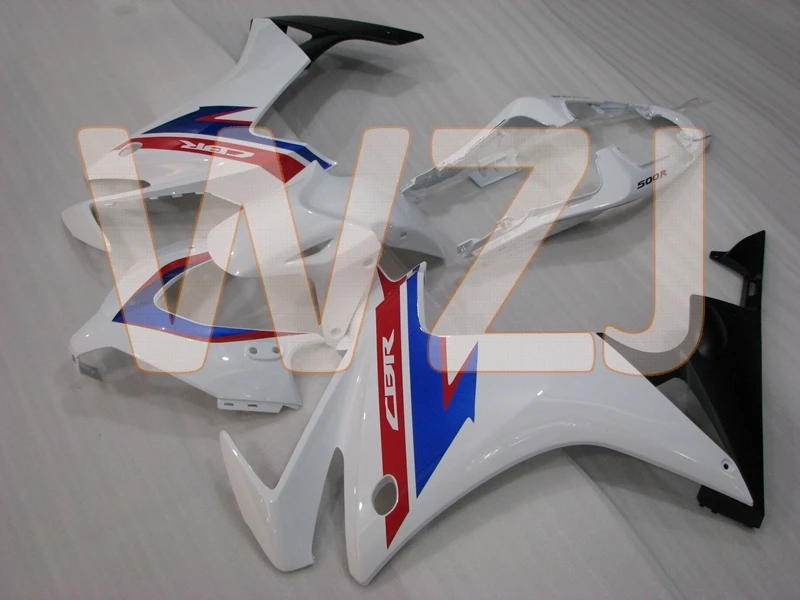 Для Honda CBR500R 14 Abs обвес CBR 500R 13 Белый обвес CBR 500 RR 2013- обтекатель Наборы