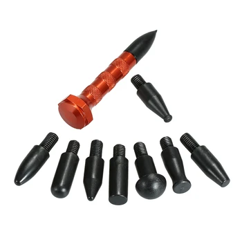 

Hot Paintless Dent Repair Tool Dent Removal Repair Hammer Tap 9Pcs Head Car Dent Remove Tool Car Accessories