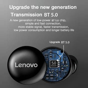 Lenovo LP11 In Ear Earbuds BT5 0 Wireless Earphones Intelligent Dual Mic Noise Reduction Touch