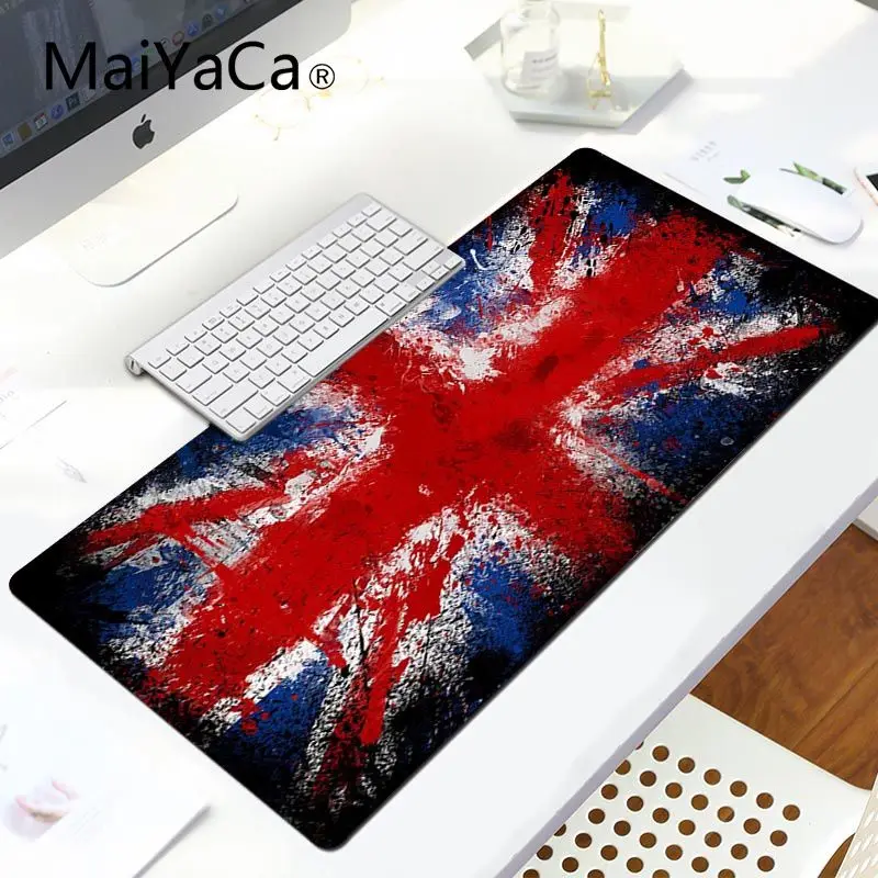 MaiYaCa Флаг Великобритании компьютерные игровые коврики для мыши Комфортный коврик для мыши игровой коврик для мыши