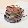 ZMZY Boho coloré tissé corde chaîne Bracelet Yoga à la main Chic sangle amitié Bracelets pour hommes femmes enfant chanceux bijoux ► Photo 1/6