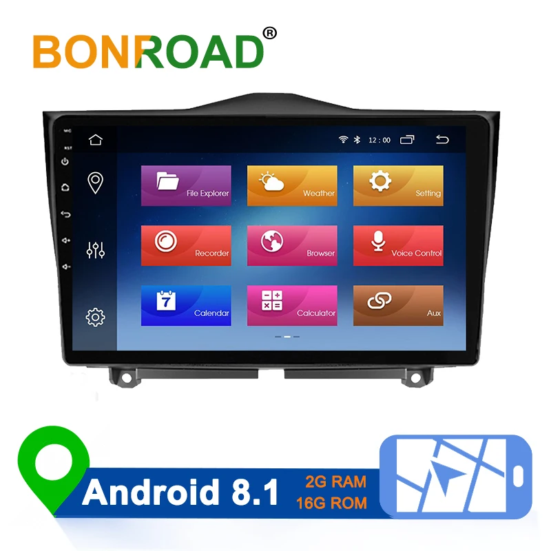 

Bonroad 2din 9 inch Android 8.1 Car Radio Multimedia Video Player Navigation GPS No DVD BT For LADA ВАЗ Granta Cross 2018 2019