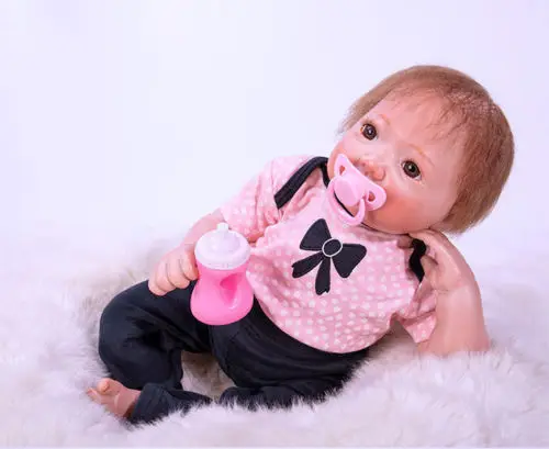 2" Reborn Baby куклы ручной работы Виниловые реалистичные куклы для девочек детский подарок Preemie подарки силиконовые Reborn Baby куклы