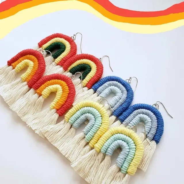 Macrame Earrings