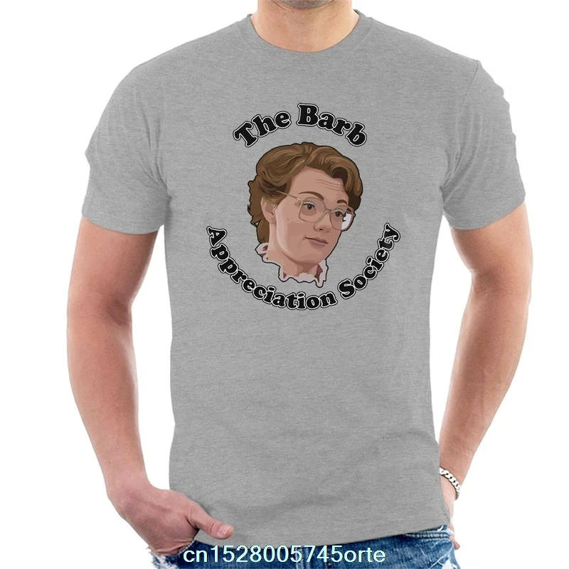 Мужская футболка с принтом funny 2020 camiseta Stranger Things Barb из 100% хлопка женская | одежда