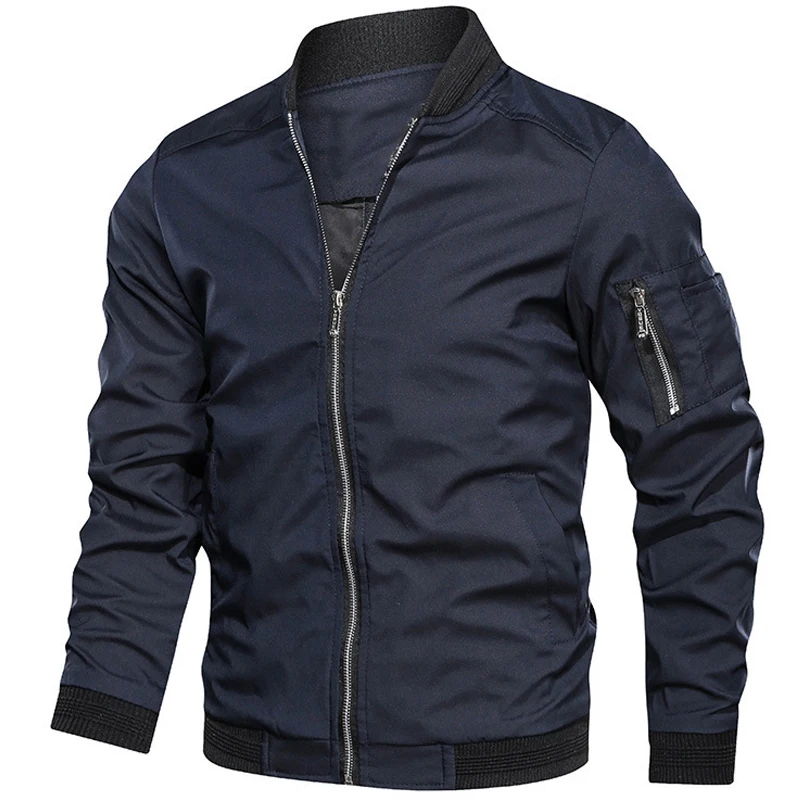 Autumn Jacket Coats Spring Army Outdoors New-Fashion Streetwear Mens Casual And