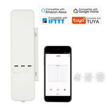 Moteur d'entraînement de stores roulants à chaîne motorisée, WiFi Tuya intelligent, bricolage, Compatible avec Alexa Google Home App commande vocale