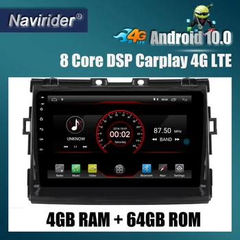 

Built in 4G Lte car Intelligent navigation tape recorder 10 android car gps radio multimedia player for toyota ESTIMA