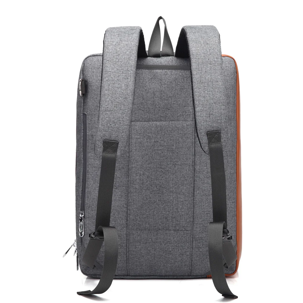 New Convertible Backpack Shoulder Messenger Bag Business Briefcase Casual Handbag Waterproof Travel 17.3 inch Laptop Backpack
