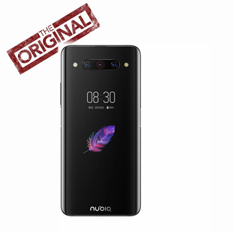 Мобильный телефон Nubia Z20 с двойным экраном 6,4"+ 5,1", Восьмиядерный процессор Snapdragon 855 plus, 4000 мА/ч, три сзади, 48мп