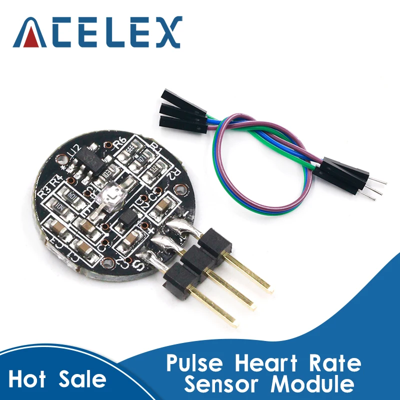 Импульсный датчик пульса для Arduino с открытым исходным кодом аппаратный Датчик