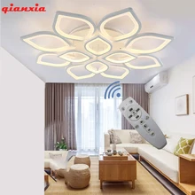 Светодиодный светильник для гостиной, спальни, столовой, современный потолочный светильник, AC90-260V