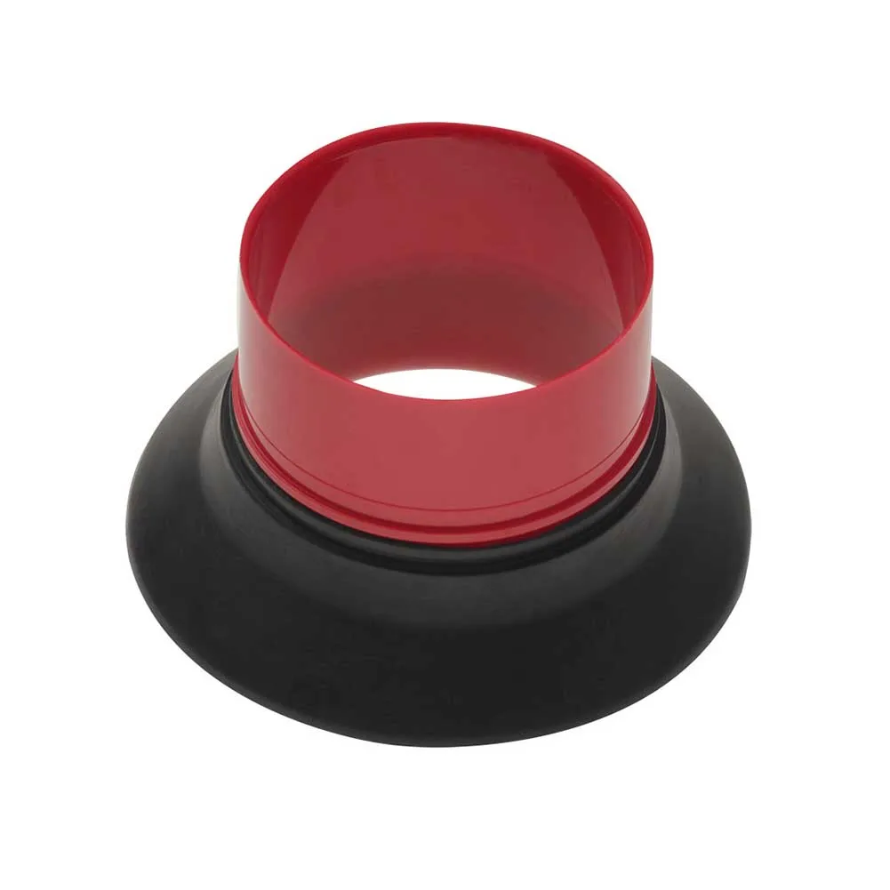 Insert Practical Mini ABS Instrument Subwoofer Protection Portable Bass Enhancer Drum Professional Percussion Parts Port Hole - Color: Red