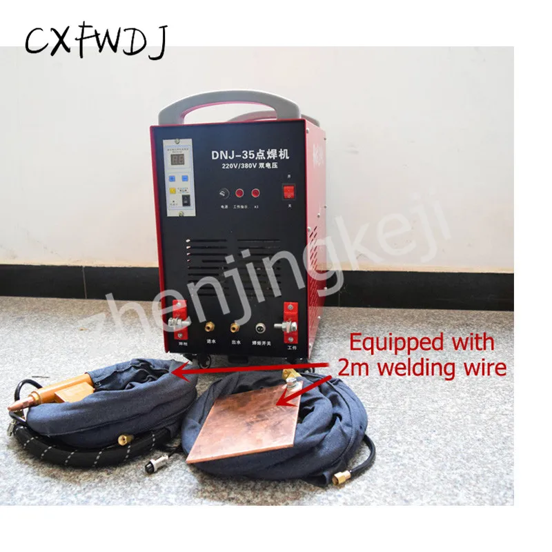 US $739.77 Mobile Handheld Spot Welding Machine DNJ35 Microcomputer Control Precision Adjustable 220v380v Dual Power Supply Household
