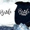 Nuevo  Camiseta de algodón con estampado de letras con diamante para novia, Tops acoplados de escuadrón de diamantes, regalo feminista dV5oNGDVb