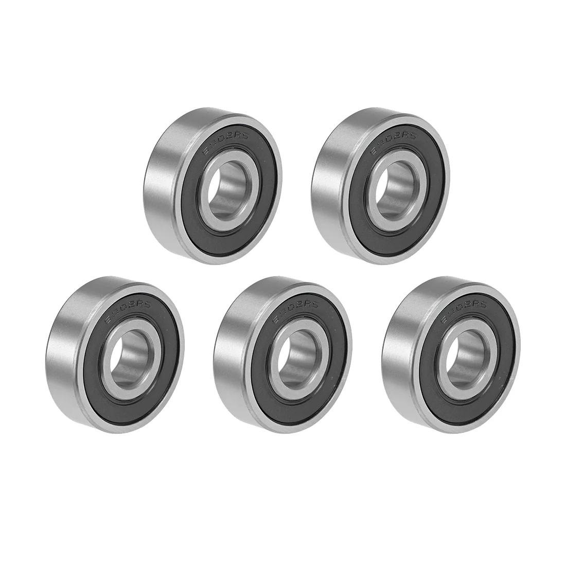Uxcell шарикоподшипник 6302 2RS 15x42x13 мм двойные герметичные подшипники для ABEC 3 5